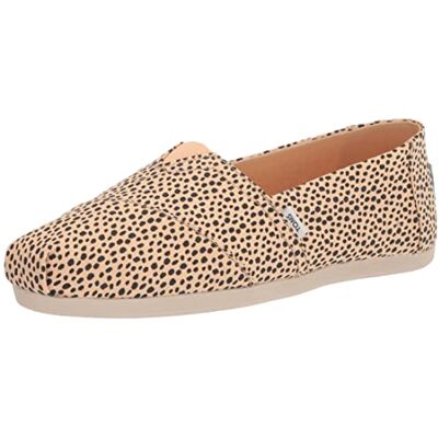TOMS Alpargata Print, Semelle de Mocassin, Honey Beige Mini Cheetah, - Publicité TOMS Alpargata Print, Semelle de Mocassin, Honey Beige Mini Cheetah, - Publicité