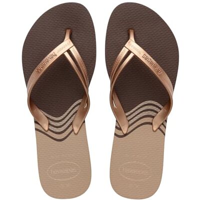 Havaianas Elegance Print, Tongs Élégantes, Durables et Confortables, avec Lanières Élégantes et Semelle Antidérapante, Femme - Publicité Havaianas Elegance Print, Tongs Élégantes, Durables et Confortables, avec Lanières Élégantes et Semelle Antidérapante, Femme - Publicité