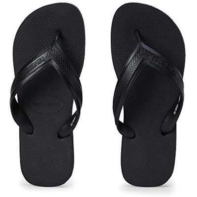 Havaianas Top Max Homme FlipFlop Black 37 EU - Publicité Havaianas Top Max Homme FlipFlop Black 37 EU - Publicité