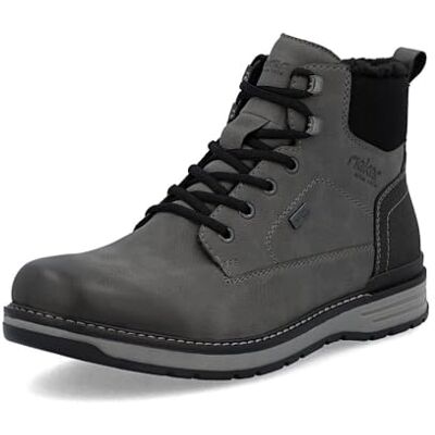 Rieker RiekerTEX 39442 Bottes d'hiver imperméables pour homme, Gris 45, 44 EU - Publicité Rieker RiekerTEX 39442 Bottes d'hiver imperméables pour homme, Gris 45, 44 EU - Publicité