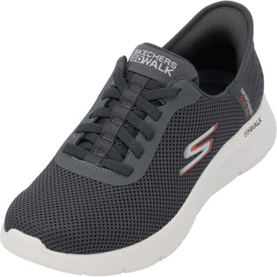 Skechers Go Walk Flex Baskets à Enfiler Mains Libres pour Homme, Gris, 9 Narrow - Publicité Skechers Go Walk Flex Baskets à Enfiler Mains Libres pour Homme, Gris, 9 Narrow - Publicité