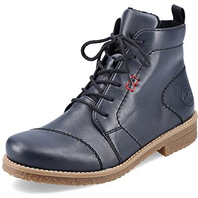 Rieker Femme Bottines 73500, Dame Bottines à Lacets,Chaussure de Transition,Botte,Demi-Botte,Botte à Lacets,Bleu (Blau / 14),41 EU / 7.5 UK - Publicité Rieker Femme Bottines 73500, Dame Bottines à Lacets,Chaussure de Transition,Botte,Demi-Botte,Botte à Lacets,Bleu (Blau / 14),41 EU / 7.5 UK - Publicité