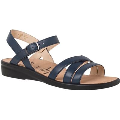 Ganter Femme Sonnica Sandale, Bleu foncé, 42.5 EU Étroit - Publicité Ganter Femme Sonnica Sandale, Bleu foncé, 42.5 EU Étroit - Publicité