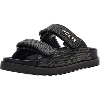 Guess Fadeliza FLJFDEFAP19BLACK, Sandales 38 EU - Publicité Guess Fadeliza FLJFDEFAP19BLACK, Sandales 38 EU - Publicité