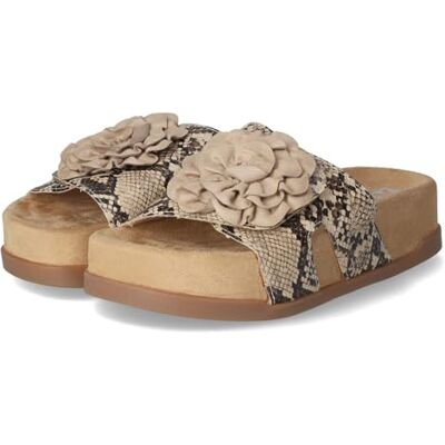 Rieker Mules V4050 pour Femme, Beige, 36 EU - Publicité Rieker Mules V4050 pour Femme, Beige, 36 EU - Publicité