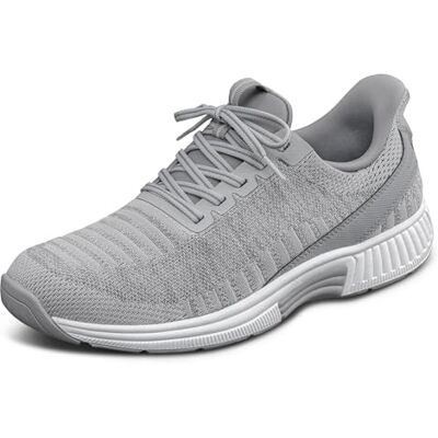 Orthofeet Femme Orthopédique Kita Baskets à Enfiler Mains Libres Gris, Taille 37.5 Extra Large - Publicité Orthofeet Femme Orthopédique Kita Baskets à Enfiler Mains Libres Gris, Taille 37.5 Extra Large - Publicité