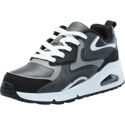Skechers Garçon Uno Gen1 Color Surge, Noir Gris, 36.5 EU - Publicité Skechers Garçon Uno Gen1 Color Surge, Noir Gris, 36.5 EU - Publicité