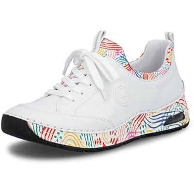Rieker Baskets basses pour femme 44562, Blanc 80, 41 EU - Publicité Rieker Baskets basses pour femme 44562, Blanc 80, 41 EU - Publicité