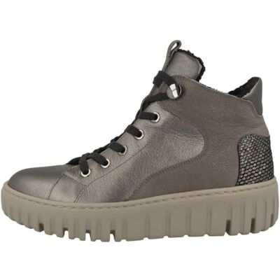 Waldläufer H-Livia Mid Top 941804 403 Baskets mi-hautes pour femme Gris, Beige ardoise carbone, 38.5 EU Large - Publicité Waldläufer H-Livia Mid Top 941804 403 Baskets mi-hautes pour femme Gris, Beige ardoise carbone, 38.5 EU Large - Publicité