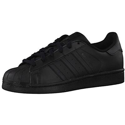 Adidas Superstar J Foundation B25724, Sneakers Basses mixte enfant, Noir (Black B25724), 35.5 EU - Publicité Adidas Superstar J Foundation B25724, Sneakers Basses mixte enfant, Noir (Black B25724), 35.5 EU - Publicité