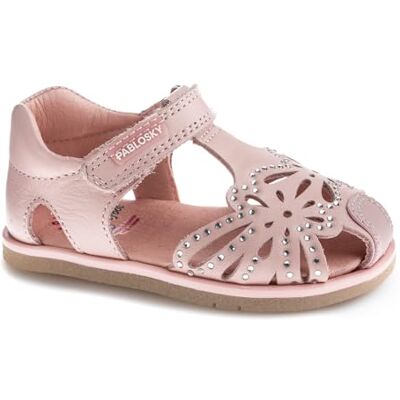 Pablosky Bébé Fille Quizz Sandale, Rose, 24 EU Large - Publicité Pablosky Bébé Fille Quizz Sandale, Rose, 24 EU Large - Publicité