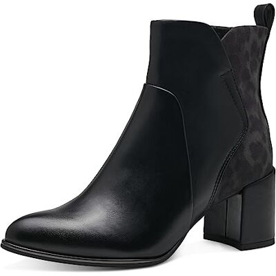 MARCO TOZZI Femme 005 Bottines à Talons, Black Leo, 38 EU - Publicité MARCO TOZZI Femme 005 Bottines à Talons, Black Leo, 38 EU - Publicité