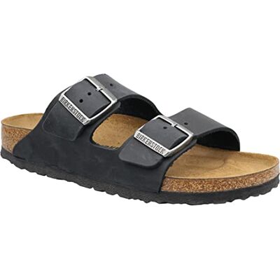 Birkenstock Arizona black, Oiled Leather Homme Black EU 47 - Publicité Birkenstock Arizona black, Oiled Leather Homme Black EU 47 - Publicité