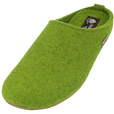 HAFLINGER Chaussons Mixte Adulte Everest Fundus , Pointure:41 EU, La Couleur:Vert - Publicité HAFLINGER Chaussons Mixte Adulte Everest Fundus , Pointure:41 EU, La Couleur:Vert - Publicité