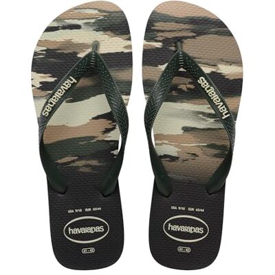 Havaianas Top Camu Homme FlipFlop Black/Green Olive 37 EU - Publicité Havaianas Top Camu Homme FlipFlop Black/Green Olive 37 EU - Publicité