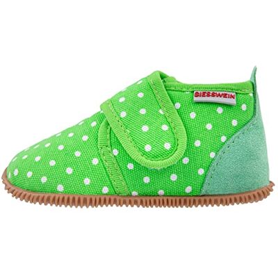 Giesswein Chaussons Stans Slim Fit Vert 22 Chaussures antidérapantes pour Enfants, Chaussures de Marche pour bébés, Slippers de Jardin d'enfants pour Filles, Chaussons avec Fermeture Velcro - Publicité Giesswein Chaussons Stans Slim Fit Vert 22 Chaussures antidérapantes pour Enfants, Chaussures de Marche pour bébés, Slippers de Jardin d'enfants pour Filles, Chaussons avec Fermeture Velcro - Publicité