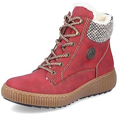 Rieker Femme Bottines Z6620, Dame Bottines,Semelle intérieure Amovible,Bottes d'hiver,Demi-Bottes,Bottines,fourrés,Rouge (Rot / 33),39 EU / 6 UK - Publicité Rieker Femme Bottines Z6620, Dame Bottines,Semelle intérieure Amovible,Bottes d'hiver,Demi-Bottes,Bottines,fourrés,Rouge (Rot / 33),39 EU / 6 UK - Publicité