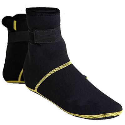 WINBST Bottes de plongée Unisexes Chaussures de plongée en néoprène pour Adultes, Super Zip - Publicité WINBST Bottes de plongée Unisexes Chaussures de plongée en néoprène pour Adultes, Super Zip - Publicité