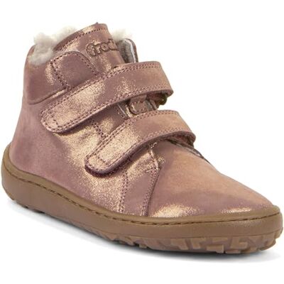 Froddo Pieds nus Winter Furry, Rose/doré, 31 EU - Publicité Froddo Pieds nus Winter Furry, Rose/doré, 31 EU - Publicité