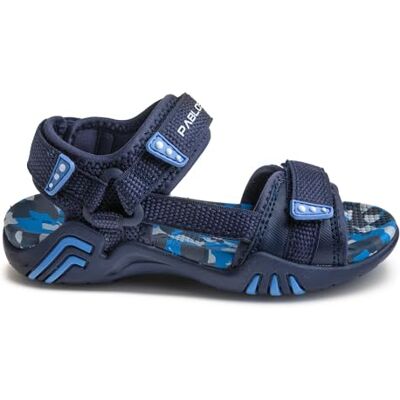 Pablosky Camping Sandale de Sport, Bleu, 35 EU - Publicité Pablosky Camping Sandale de Sport, Bleu, 35 EU - Publicité