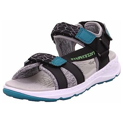 Superfit Sandales Criss Cross pour garçon, Noir/vert 0000, 27 EU - Publicité Superfit Sandales Criss Cross pour garçon, Noir/vert 0000, 27 EU - Publicité