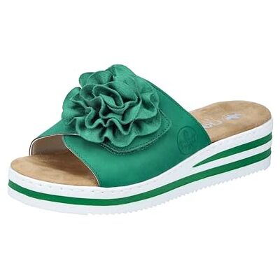 Rieker Mules V0252 pour Femme, Vert, 38 EU - Publicité Rieker Mules V0252 pour Femme, Vert, 38 EU - Publicité