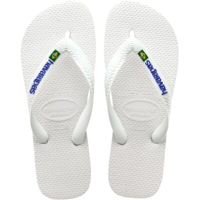 Havaianas Brasil, Tongs Classiques, Confortables et Durables, Hommage à la Coupe du Monde 1998, Lanières avec le Drapeau du Brésil, Semelle Antidérapante aux Couleurs du Brésil, Adultes Unisexe - Publicité Havaianas Brasil, Tongs Classiques, Confortables et Durables, Hommage à la Coupe du Monde 1998, Lanières avec le Drapeau du Brésil, Semelle Antidérapante aux Couleurs du Brésil, Adultes Unisexe - Publicité