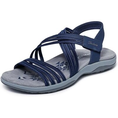 Skechers Sandales Reggae Slim pour femmes Sunnyside 2.0, bleu marine, 9 - Publicité Skechers Sandales Reggae Slim pour femmes Sunnyside 2.0, bleu marine, 9 - Publicité