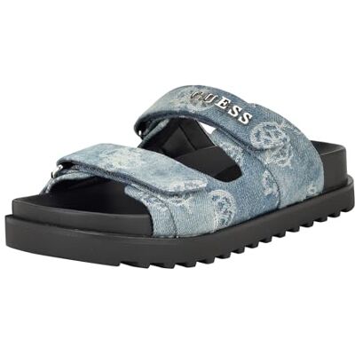 Guess Eveh Sandales femme avec talon compensé, 40 EU - Publicité Guess Eveh Sandales femme avec talon compensé, 40 EU - Publicité