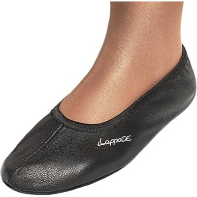 Lappade Noir Chaussures de Gymnastique, Chaussons, Chaussons de Gymnastique avec Semelle en Cuir Taille 39 - Publicité Lappade Noir Chaussures de Gymnastique, Chaussons, Chaussons de Gymnastique avec Semelle en Cuir Taille 39 - Publicité