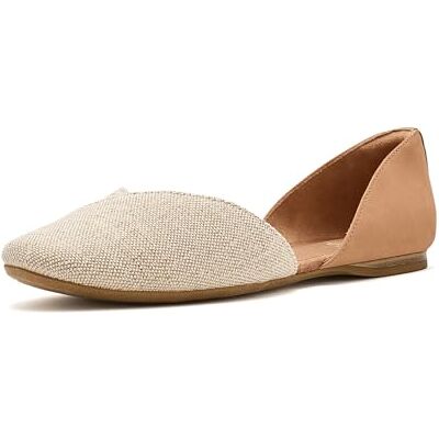 TOMS Femme Gemma D'Orsay Ballerines, Cuir tissé Brillant Ton Miel, 38 EU - Publicité TOMS Femme Gemma D'Orsay Ballerines, Cuir tissé Brillant Ton Miel, 38 EU - Publicité