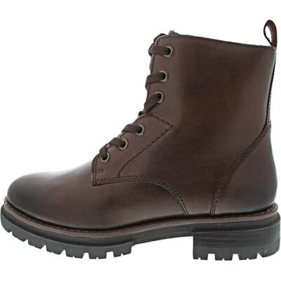 MARCO TOZZI Bottines à Lacets en Cuir Femme avec Fermeture Éclair - Publicité MARCO TOZZI Bottines à Lacets en Cuir Femme avec Fermeture Éclair - Publicité