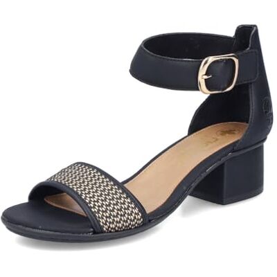 Rieker Sandales classiques pour femme 64952, Noir 00., 38 EU - Publicité Rieker Sandales classiques pour femme 64952, Noir 00., 38 EU - Publicité