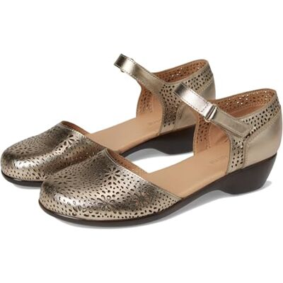 Easy Spirit Denita Mary Jane Chaussures plates pour femme, Cuir bronze, 42 EU Large - Publicité Easy Spirit Denita Mary Jane Chaussures plates pour femme, Cuir bronze, 42 EU Large - Publicité