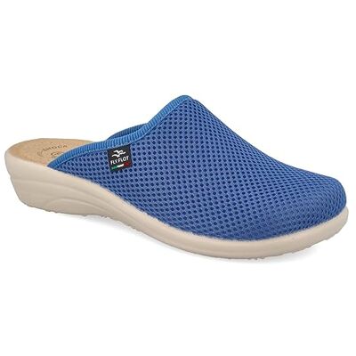 Fly Flot Anoia, Sandales pour Femme en Maille élastique Respirante Fresh, Semelle rembourrée en Cuir, Avio, 38 Glissante - Publicité Fly Flot Anoia, Sandales pour Femme en Maille élastique Respirante Fresh, Semelle rembourrée en Cuir, Avio, 38 Glissante - Publicité