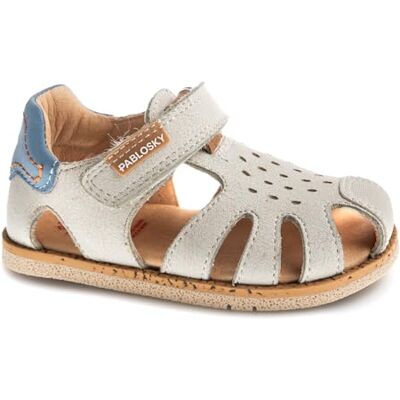 Pablosky Bébé Fille Quizz Sandale, Beige, 26 EU Large - Publicité Pablosky Bébé Fille Quizz Sandale, Beige, 26 EU Large - Publicité