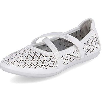 TOM TAILOR Ballerines pour Fille 5372501, Blanc., 38 EU - Publicité TOM TAILOR Ballerines pour Fille 5372501, Blanc., 38 EU - Publicité