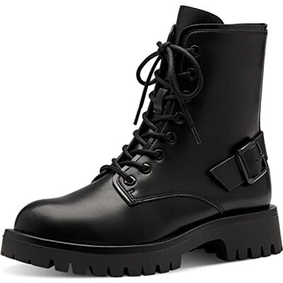 Tamaris Femme Bottines, Dame Rangers,TOUCHit,Bottes,Demi-Bottes,Bottines,Bottines à Lacets,Black,38 EU - Publicité Tamaris Femme Bottines, Dame Rangers,TOUCHit,Bottes,Demi-Bottes,Bottines,Bottines à Lacets,Black,38 EU - Publicité