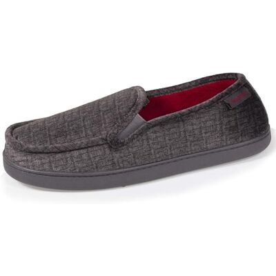 Isotoner Chaussons pantoufles Mocassins homme velour ultra doux, 42, gris - Publicité Isotoner Chaussons pantoufles Mocassins homme velour ultra doux, 42, gris - Publicité