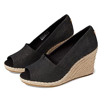 Toms Sandales Michelle pour Femme, Noir, 9 M - Publicité Toms Sandales Michelle pour Femme, Noir, 9 M - Publicité