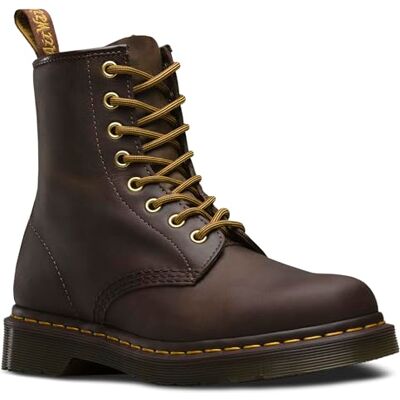 Dr. Martens 8 œillets, Rangers Femme, Marron Marron Aztèque Crazy Horse 200, 41 EU - Publicité Dr. Martens 8 œillets, Rangers Femme, Marron Marron Aztèque Crazy Horse 200, 41 EU - Publicité
