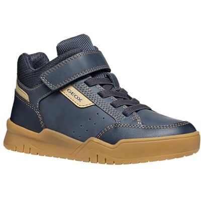 Geox J Perth Boy J367RB 0MEFU C0023 M Noir - Baskets - Publicité Geox J Perth Boy J367RB 0MEFU C0023 M Noir - Baskets - Publicité