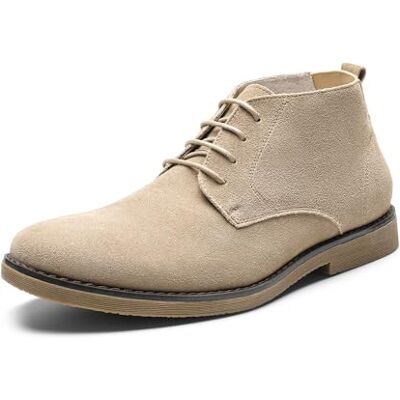 Bruno Marc Bottes Hommes Elégante Bottines Chukka avec Doublure Respirante Confortable,Size 46,Naturel,Chukka - Publicité Bruno Marc Bottes Hommes Elégante Bottines Chukka avec Doublure Respirante Confortable,Size 46,Naturel,Chukka - Publicité