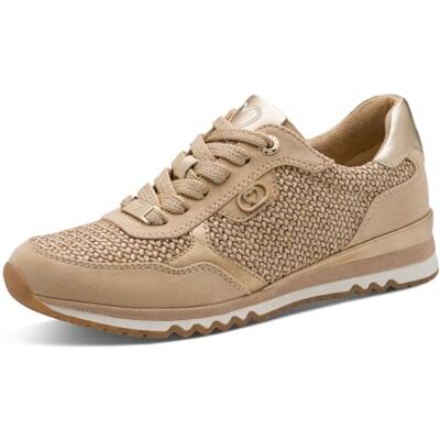 MARCO TOZZI Femmes Baskets Feel Me Doux Semelle Amovible Doublure Douce Stylé, Beige (Biscuit Comb), 36 EU - Publicité MARCO TOZZI Femmes Baskets Feel Me Doux Semelle Amovible Doublure Douce Stylé, Beige (Biscuit Comb), 36 EU - Publicité