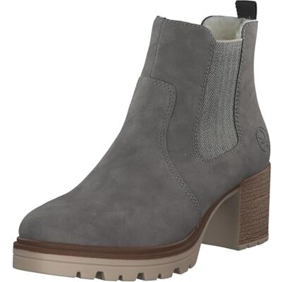 Rieker Femme Y9071 Bottine Chelsea, Gris, 41 EU - Publicité Rieker Femme Y9071 Bottine Chelsea, Gris, 41 EU - Publicité