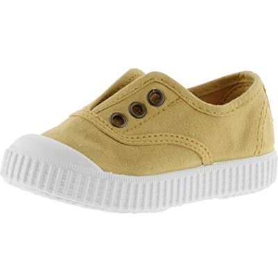Victoria Baskets Unisexe 1915 Toile Teintée Drec & Élastique Central & Bout Renforcé 106627 pour Enfants Trigo 25 - Publicité Victoria Baskets Unisexe 1915 Toile Teintée Drec & Élastique Central & Bout Renforcé 106627 pour Enfants Trigo 25 - Publicité