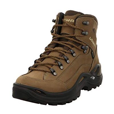 LOWA Femme Renegade GTX Mid WS S Bottines à la Cheville, Taupe, 37 EU - Publicité LOWA Femme Renegade GTX Mid WS S Bottines à la Cheville, Taupe, 37 EU - Publicité