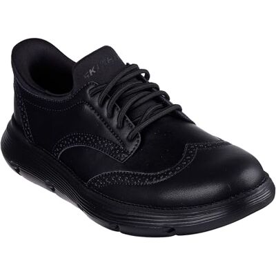 Skechers USA Garza Sully Oxford Homme, noir, 39 EU - Publicité Skechers USA Garza Sully Oxford Homme, noir, 39 EU - Publicité