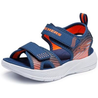 Skechers MICROSPEC-Splash Sandale, orange marine, 36 EU - Publicité Skechers MICROSPEC-Splash Sandale, orange marine, 36 EU - Publicité