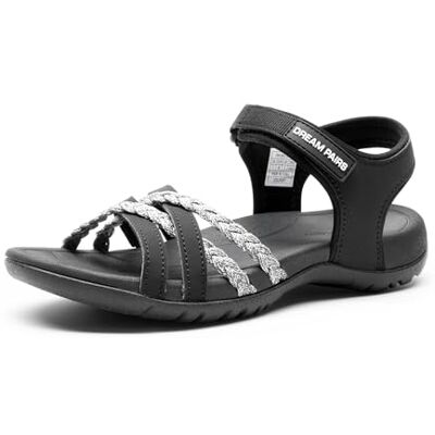 DREAM PAIRS Sandales de Sport pour Femmes Confortable et Légères Sandale de Extérieur Pratique,Size 38,Noir/Gris Clair,DWUMST2504 - Publicité DREAM PAIRS Sandales de Sport pour Femmes Confortable et Légères Sandale de Extérieur Pratique,Size 38,Noir/Gris Clair,DWUMST2504 - Publicité